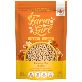 Farm Girl Sugar-Free Cereal Honey Os front