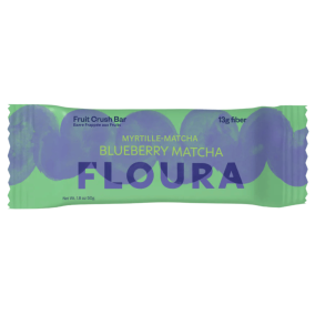 Floura Prebiotic Fiber Bar Blueberry Matcha, 50g