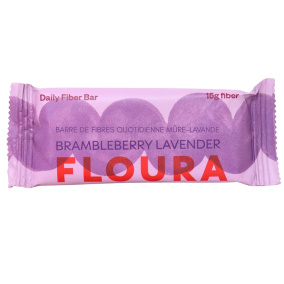 Floura Prebiotic Fiber Bar Brambleberry Lavender front