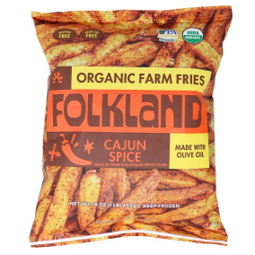 Folkland Organic Farm Fries Made With Olive Oil Cajun Spice, 453 g