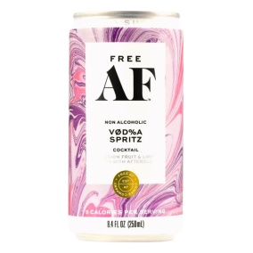Free AF Non-Alcoholic Cocktail With Afterglow VØD%A Spritz, 250ml