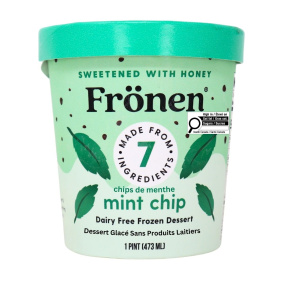 Frönen Dairy-Free Ice Cream Mint Chip Front