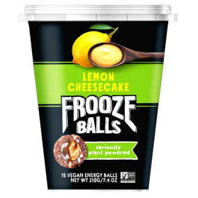 Frooze Balls Vegan Energy Bites Lemon Cheesecake, 15 Bites