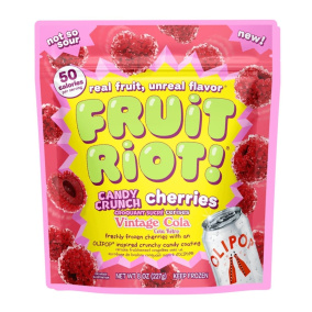 Fruit Riot Candy Crunch Cherries Vintage Cola Canada Front