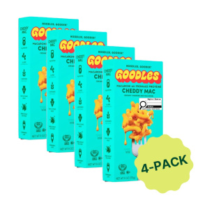 Goodles Protein Mac And Cheese Creamy Cheddy Mac (4 pack), front