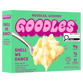 Goodles Noodles High-Protein Mac & Cheese Shell We Dance, 255g