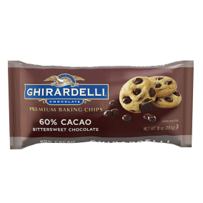Ghirardelli 60% Cacao Bittersweet Baking Chips, 283g