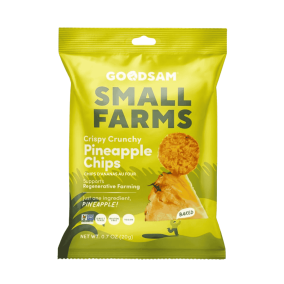 GoodSAM Single Ingredient Baked Crispy Crunchy Fruit Chips Pineapple, 20g