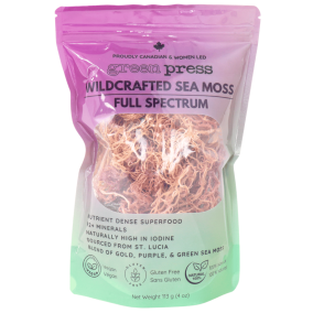 Green Press Wildcrafted Sea Moss Full Spectrum front