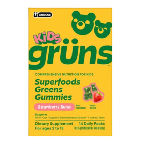 Grüns Cubs Superfood Greens Gummies for Kids Canada Front