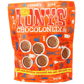 Tony's Chocolonely Tiny Milk Chocolate Caramel Sea Salt, 240g