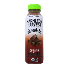 Harmless Harvest Organic No Added Sugar Smoothie Chocolate Front