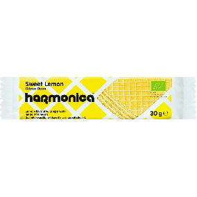 Harmonica Organic Einkorn Crispy Wafer Sweet Lemon, 30g