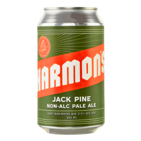 Harmon’s Non-Alcoholic Beer Pale Ale Jack Pine, 355ml