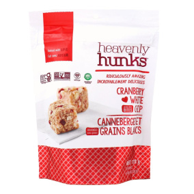 Front of Heavenly Hunks Cranberry White Chip