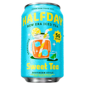 Front of Halfday Prebiotic Iced Tea - Prebiotic Drink - Sweet Tea - Sweetened Tea