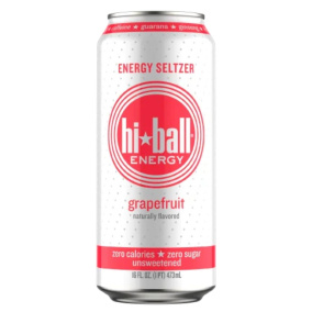 Hiball No Sugar Keto Energy Seltzer Grapefruit, 355ml