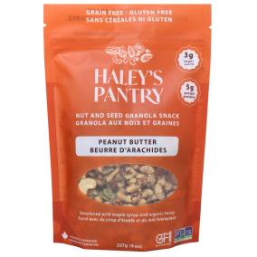 Haley’s Pantry Organic Granola Peanut Butter Crunch Front