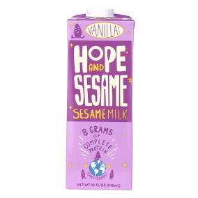 Hope And Sesame Gluten-Free Sesame Milk Vanilla, 946ml