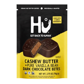 Front of Hu Kitchen Chocolate - Hu Chocolate - Hu Chocolate Canada - Cashew Butter Chocolate