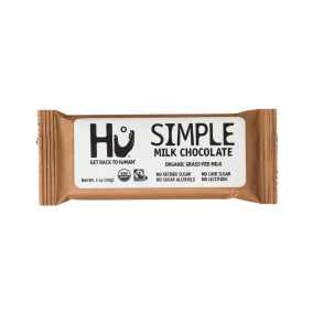 Hu Kitchen Organic Grass-Fed Milk Chocolate Bar, 30g
