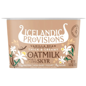 Icelandic Provisions Thick & Creamy Oatmilk Skyr Vanilla Bean front