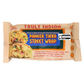 Truly Indian Paneer Tikka Roti Wrap Front