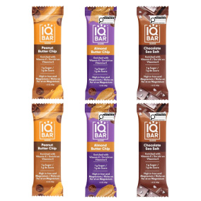 IQ Bar Variety Pack 6-Pack Front