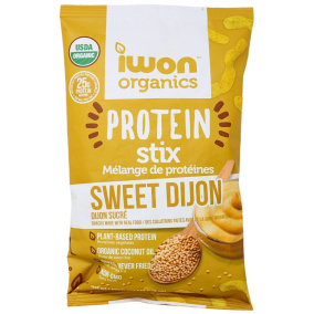 IWON Organics Plant-Based Protein Stix Sweet Dijon, 141g