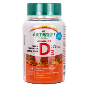 Front of Jamieson Extra Strenght Vitamin D3 Gummies