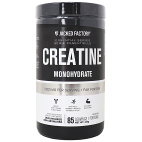 Jacked Factory Pure Creatine Monohydrate Powder Unflavoured, 85 Servings