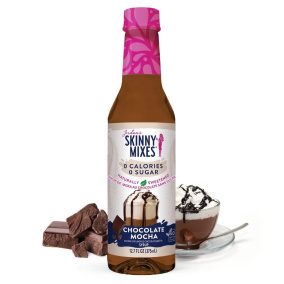 Front of Jordan's Skinny Syrups Sugar-Free Coffee Syrup Chocolate Mocha