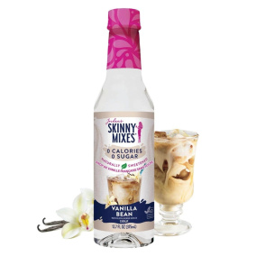 Front of Jordan's Skinny Syrups Sugar-Free Coffee Syrup Vanilla Bean