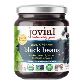 Front of Jovial Organic Black Beans