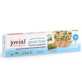 Front of Jovial Organic Grain-Free Cassava Spaghetti, 227g