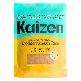 Kaizen High Protein Low Carb Rice Mediterranean, 226g - Low Carb Rice Arternatives Keto-friendly