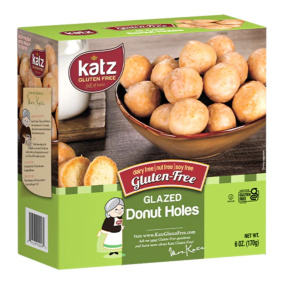 Katz Gluten-Free Donut Holes Glazed, 170g