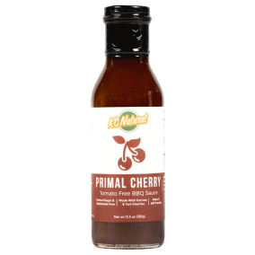 Front of KC Natural Paleo & AIP Tomato-Free BBQ Sauce Primal Cherry