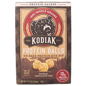 Kodiak No Bake Protein Ball Mix Oatmeal Chocolate Chip, 360g