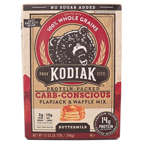 Kodiak Cakes Carb-Conscious Buttermilk Pancake & Waffle Mix, 340g