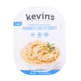 Kevin’s Natural Foods Mashed Cauliflower front
