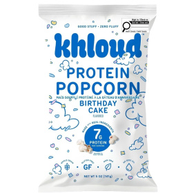 Khloud Protein Popcorn Birthday Cake Front
