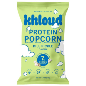 Khloud Protein Popcorn Dill Pickle Front