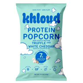 Khloud Protein Popcorn Truffle and White Cheddar Front