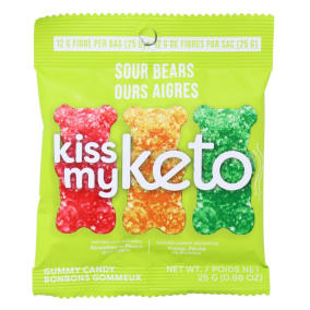 Front of Kiss My Keto Gummies Sour Bears