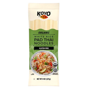 KOYO Organic Gluten-Free Pad Thai Noodles White Rice, 227g