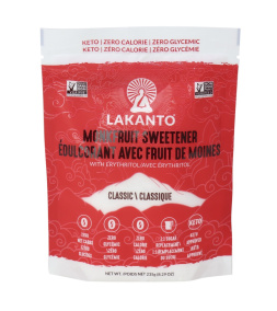 Front of Lakanto Classic Monkfruit Sweetener - Keto Sweetener - Less Calories Sweetener - Sugar Replacement