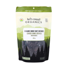 Left Coast Organic Dried Tart Cherries, 200g