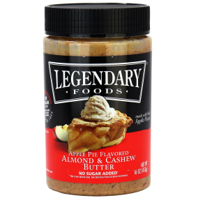 Legendary Foods Apple Pie Almond & Cashew Nut Butter, 453g