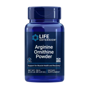 Life Extension Arginine Ornithine Powder Front